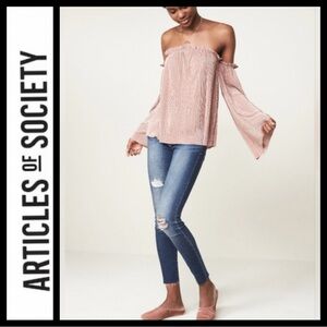 Articles of Society Distressed Sarah Jeans